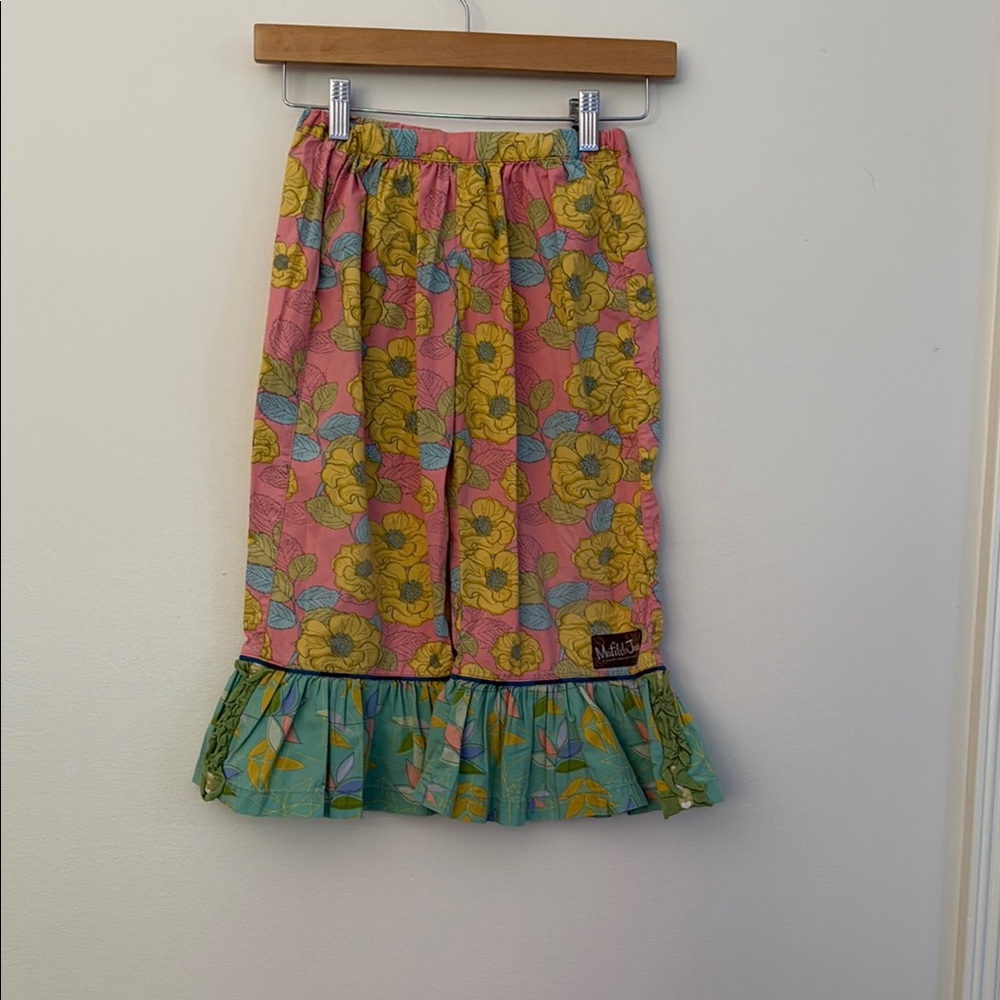 Matilda Jane Floral Ruffle Pants - Picture 1 of 8